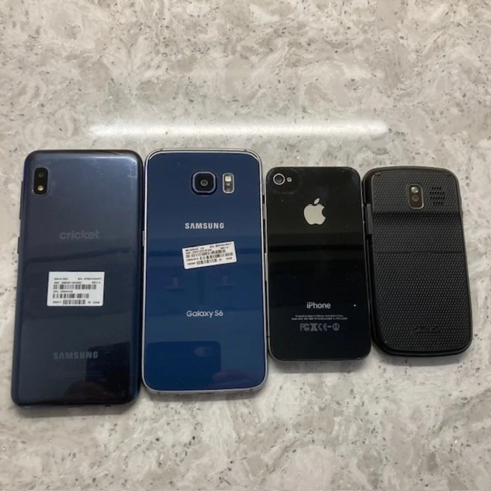 Cell phones parts Samsung A10 Galaxy 6 -Apple 4 and pantech